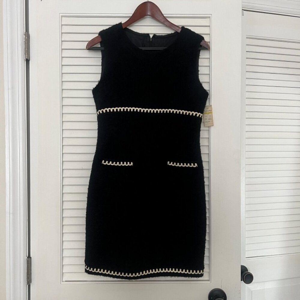 [NWT] Anna Sui Vintage Wool Blend Sleeveless Dress